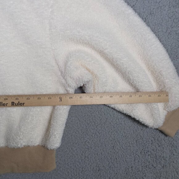 Fabletics Sweater Womens Size 1X Malia Polar Fleece Pullover Ultra Cozy Sherpa - Picture 6 of 12